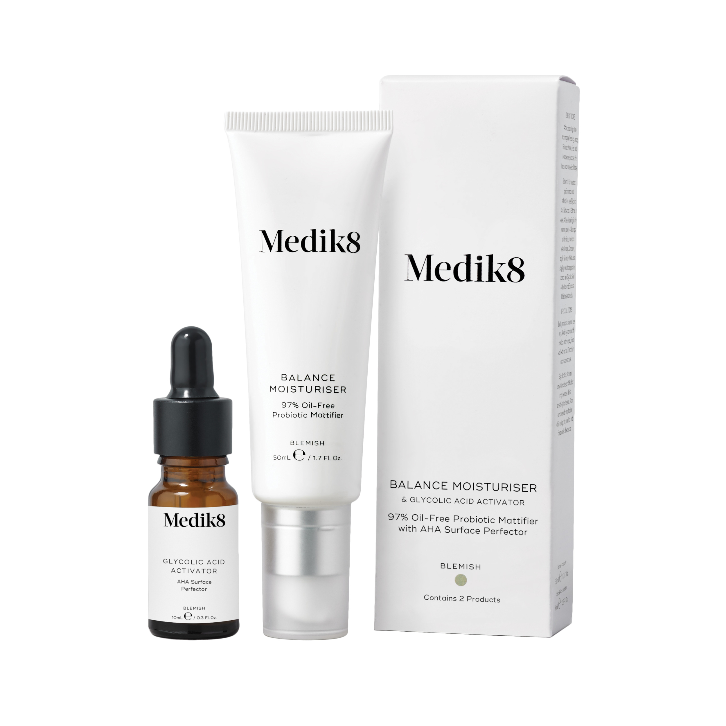 Medik8 - Balance Moisturiser & Glycolic Acid Activator™